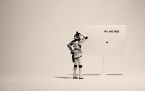 A leader's reaction in a difficult situation