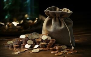 Wisdom story The case of the missing pouch full of gold coins_