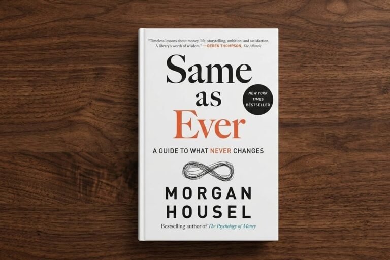 Book Review Same As Ever by Morgan Housel